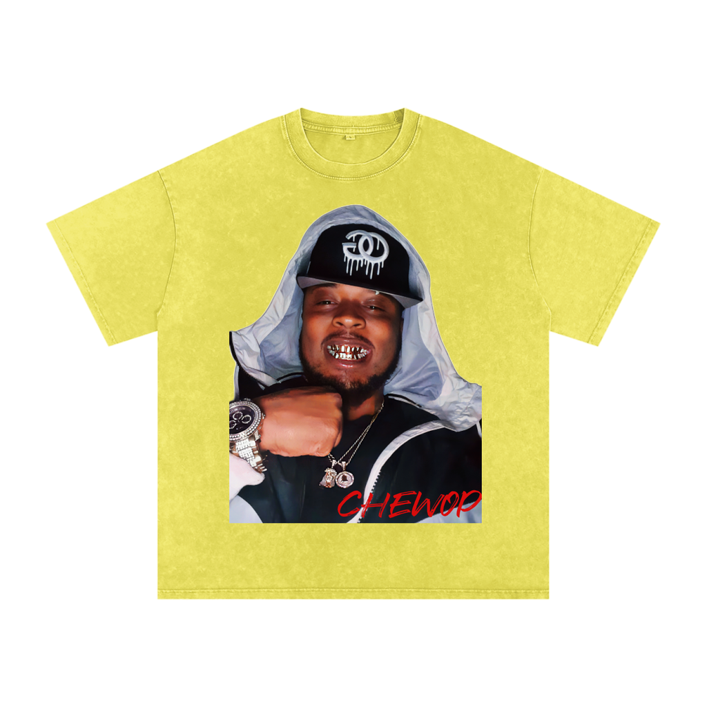 Acid Wash Oversize T-Shirt - 250 GSM