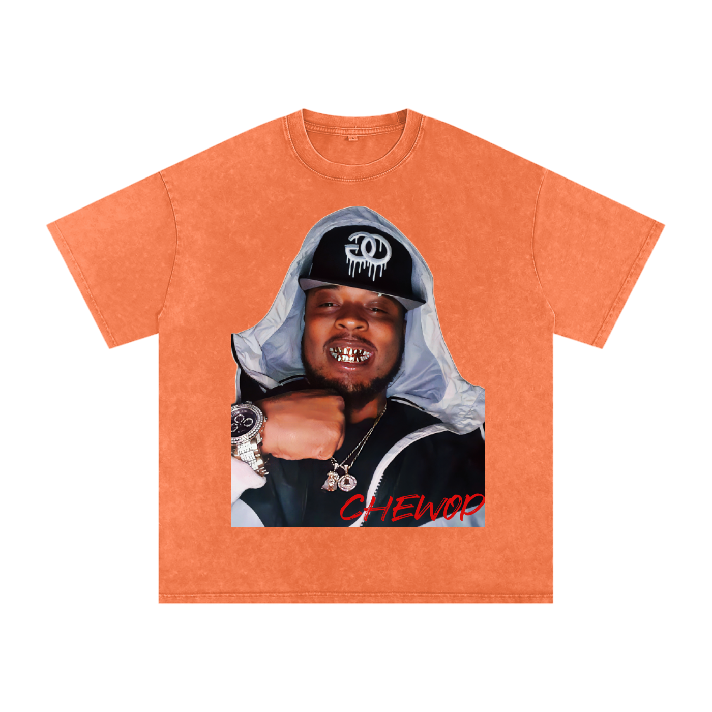 Acid Wash Oversize T-Shirt - 250 GSM