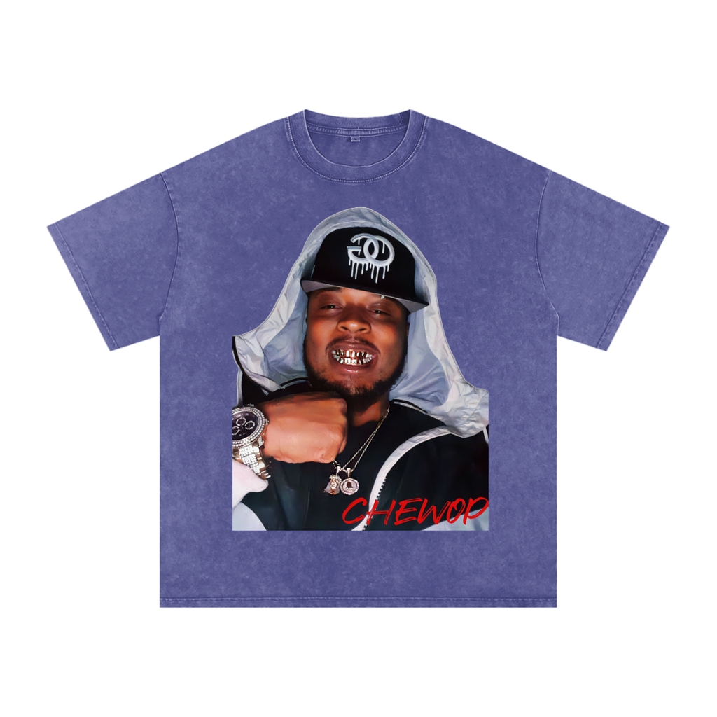 Acid Wash Oversize T-Shirt - 250 GSM