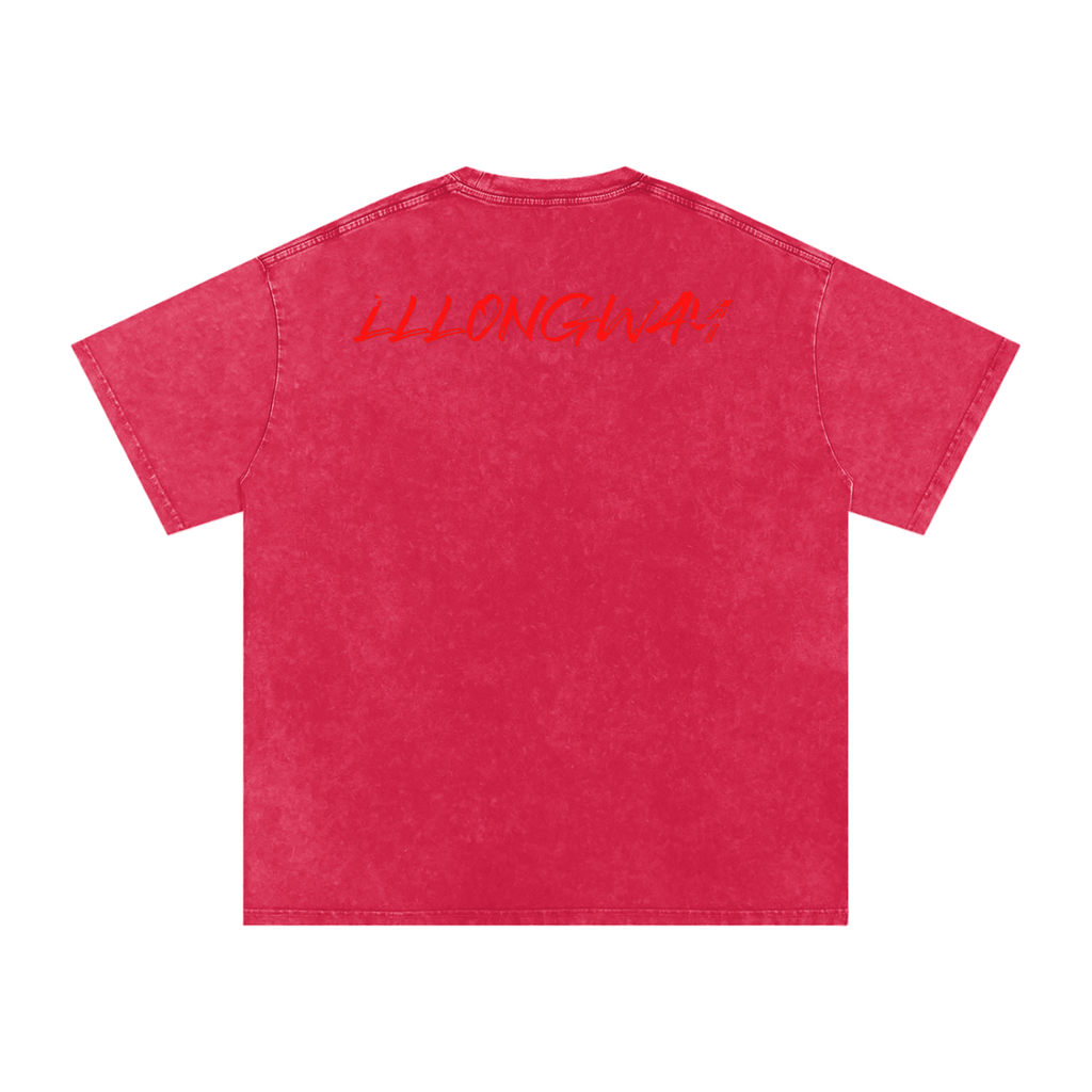 Acid Wash Oversize T-Shirt - 250 GSM