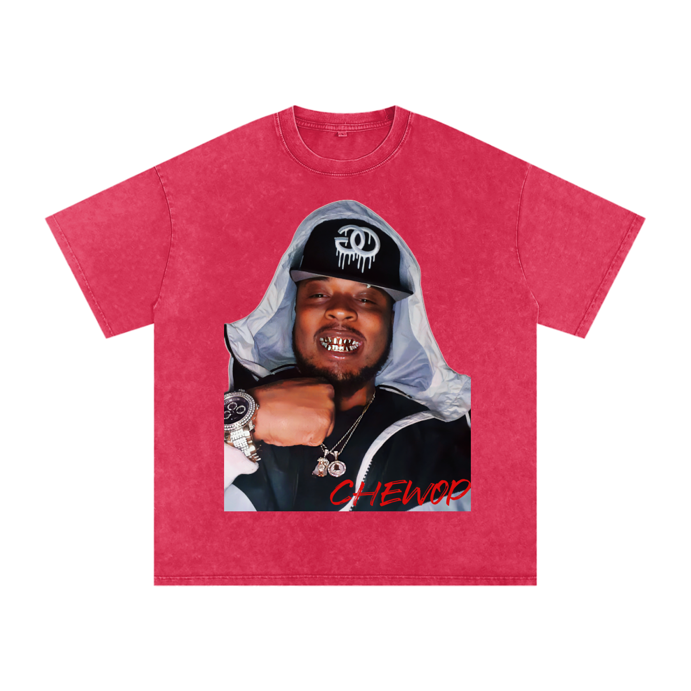 Acid Wash Oversize T-Shirt - 250 GSM