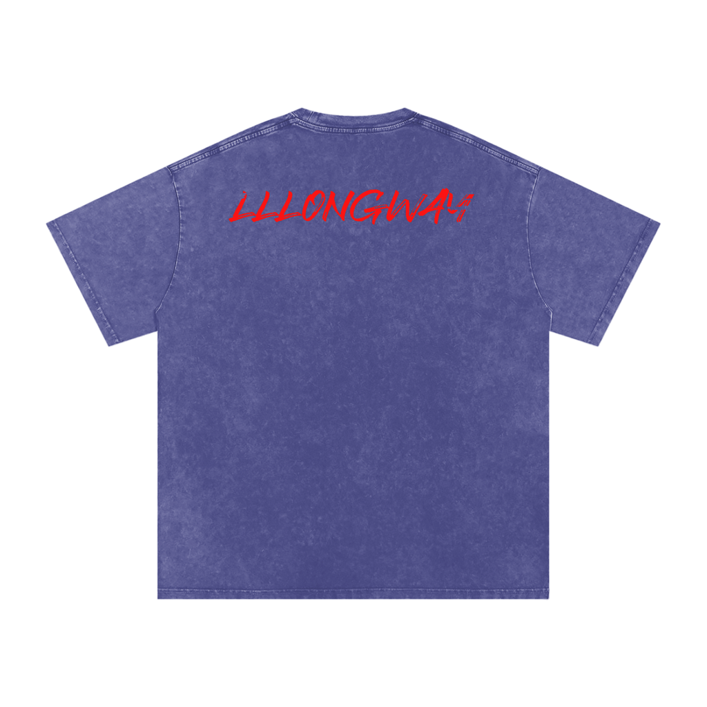 Acid Wash Oversize T-Shirt - 250 GSM