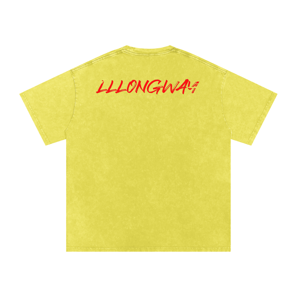 Acid Wash Oversize T-Shirt - 250 GSM