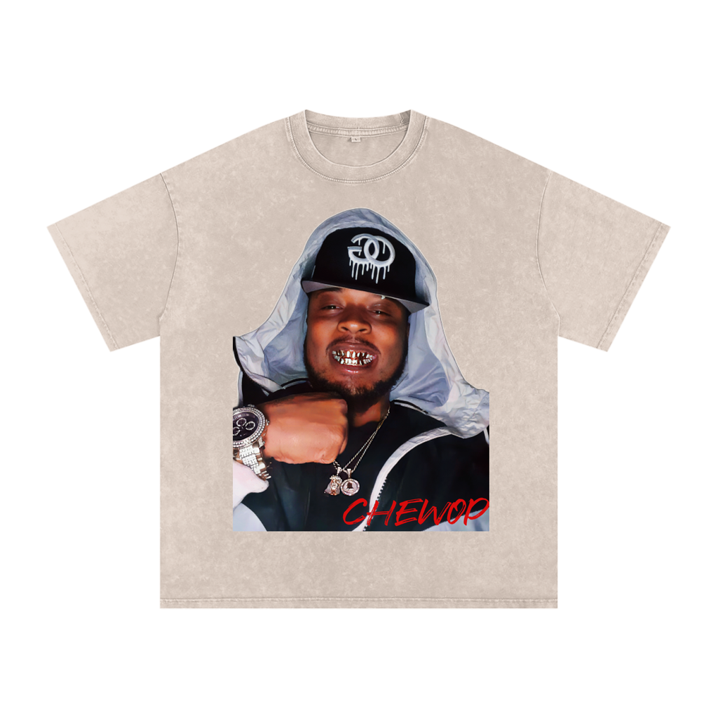 Acid Wash Oversize T-Shirt - 250 GSM