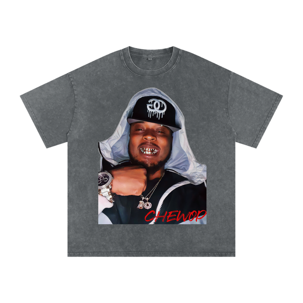 Acid Wash Oversize T-Shirt - 250 GSM
