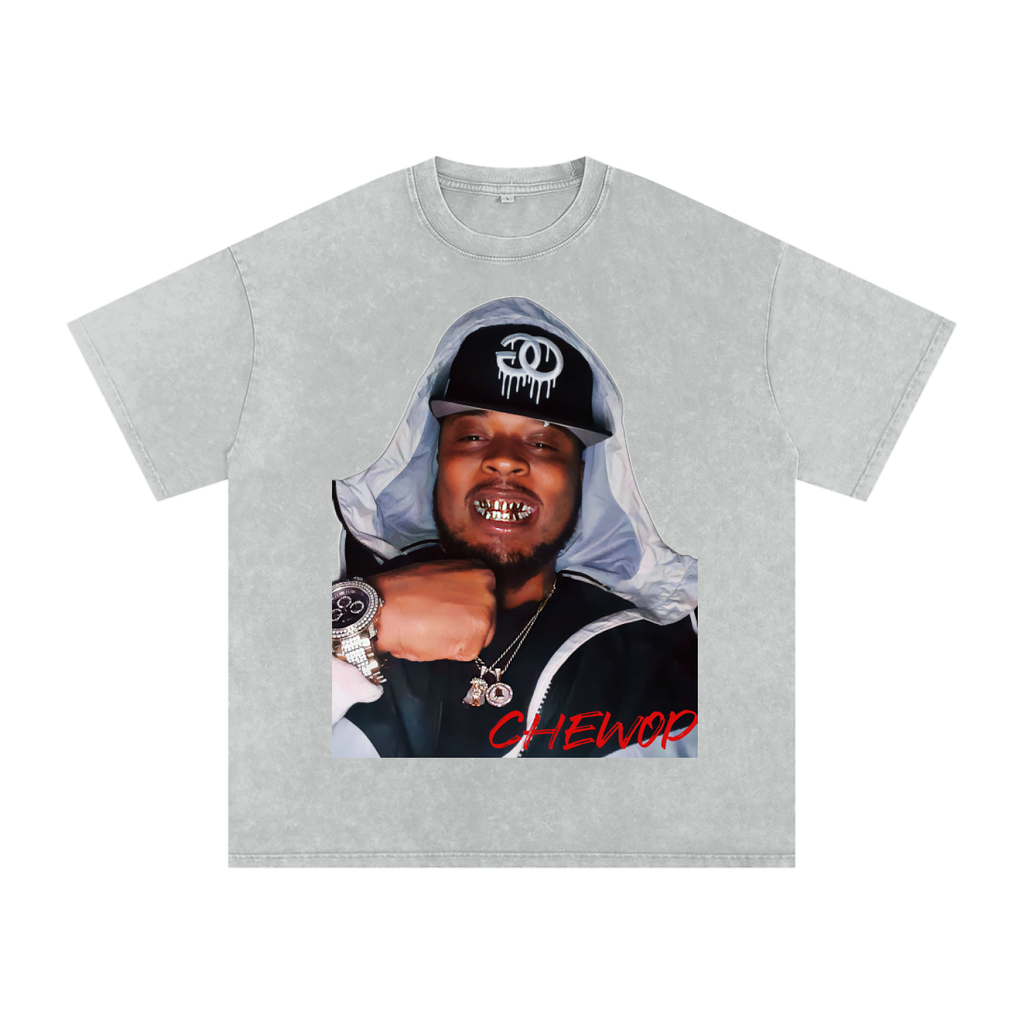 Acid Wash Oversize T-Shirt - 250 GSM
